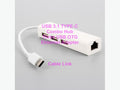 USB-C USB 3.1 Type C to USB Combo HUB With RJ45 Lan Adapter