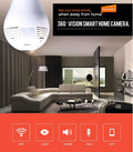 IP Camera Wifi 960P Fisheye 360 Degree Panoramic Bulb Type 1