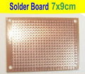 Prototype Paper PCB Universal Board prototyping pcb kit 7*9cm