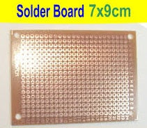 Prototype Paper PCB Universal Board prototyping pcb kit 7*9cm