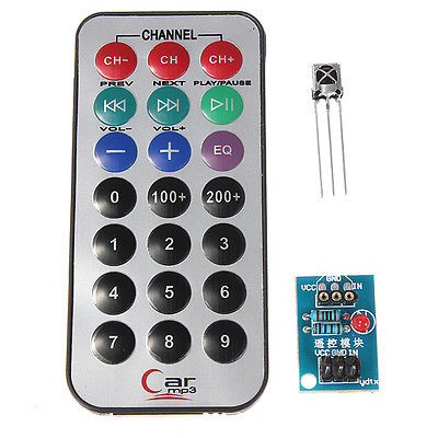 Infrared Remote Control IR Receiver Module DIY Kit HX1838