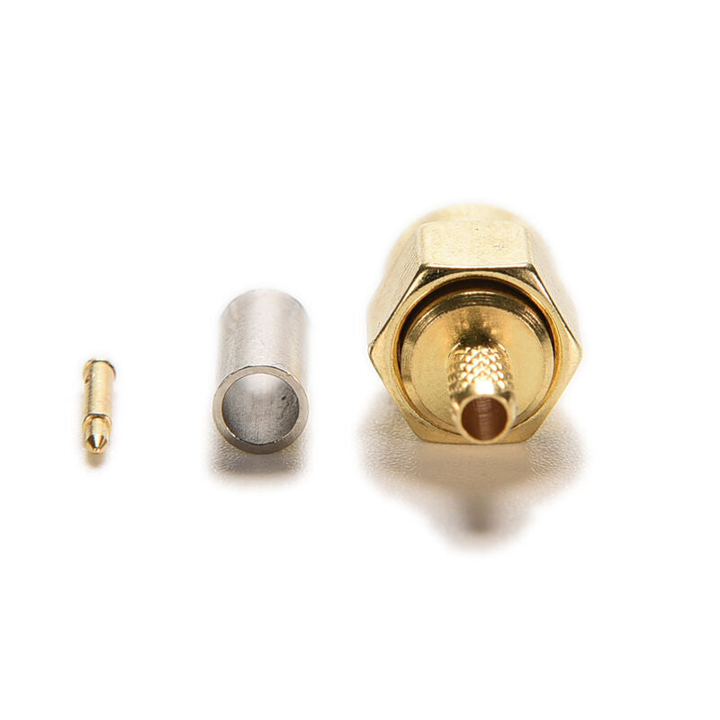 Universal Connector SMA male to RG174 RG316 LMR100 crimp adapter