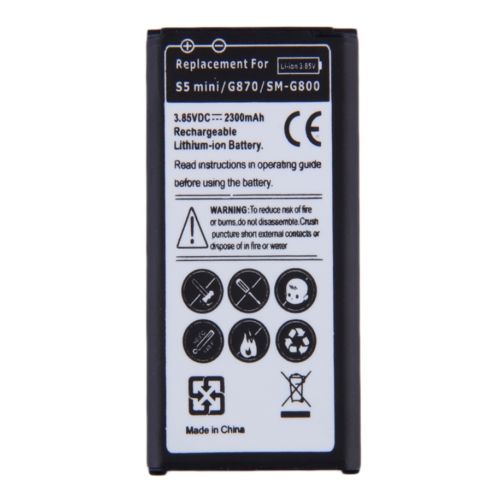 Replacement Li-ion Battery For SAMSUNG Galaxy S5 MINI 2300mAh
