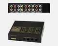 SHIBEI SB-S42VA 4-In 2-Out Composite AV Matrix Switch Splitter