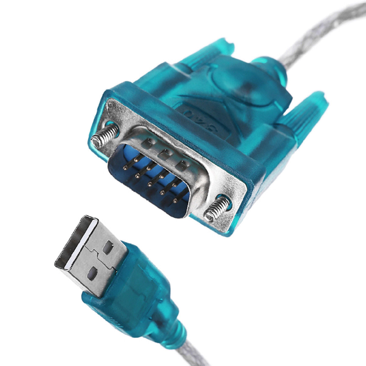 USB to RS232 Serial 9 Pin DB9 Converter Adapter Cable WIN 10 PL2