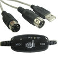 USB MIDI Adapter Cable