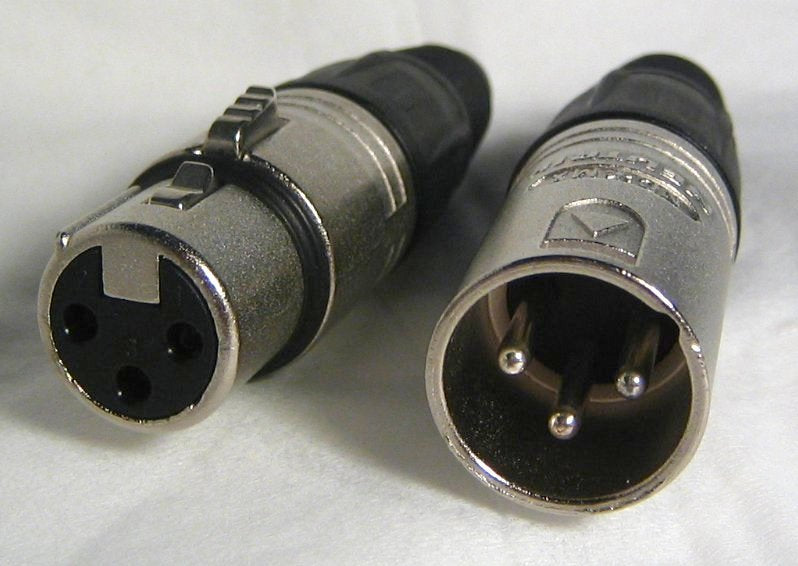 XLR Extension Cable F/M 03FT 16AWG Gold Plated