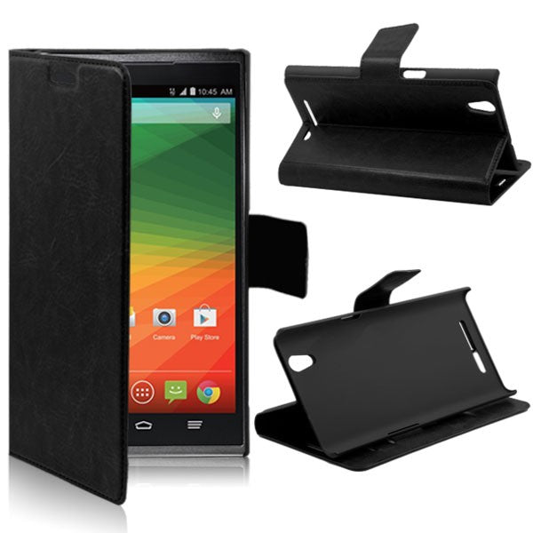 ZTE Z970 Wallet Flip Leather Folio Case
