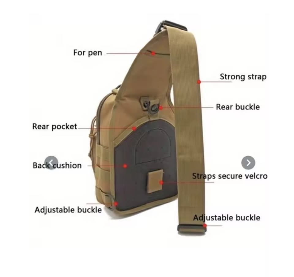 New Ultimate Tactical Sling Backpack Sling Bag Chest Pack Crossbody Backpack