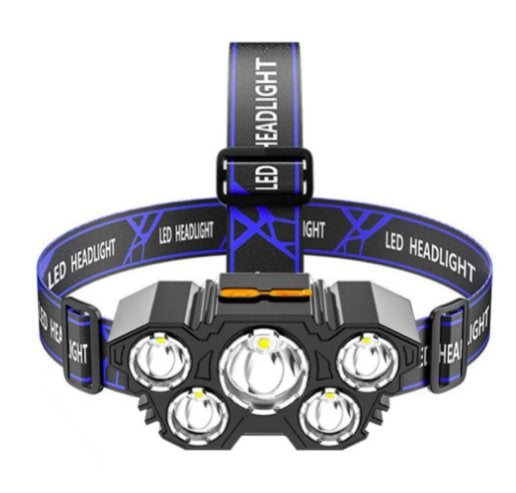 Rechargeable Around Head LED Headlamp Headlight