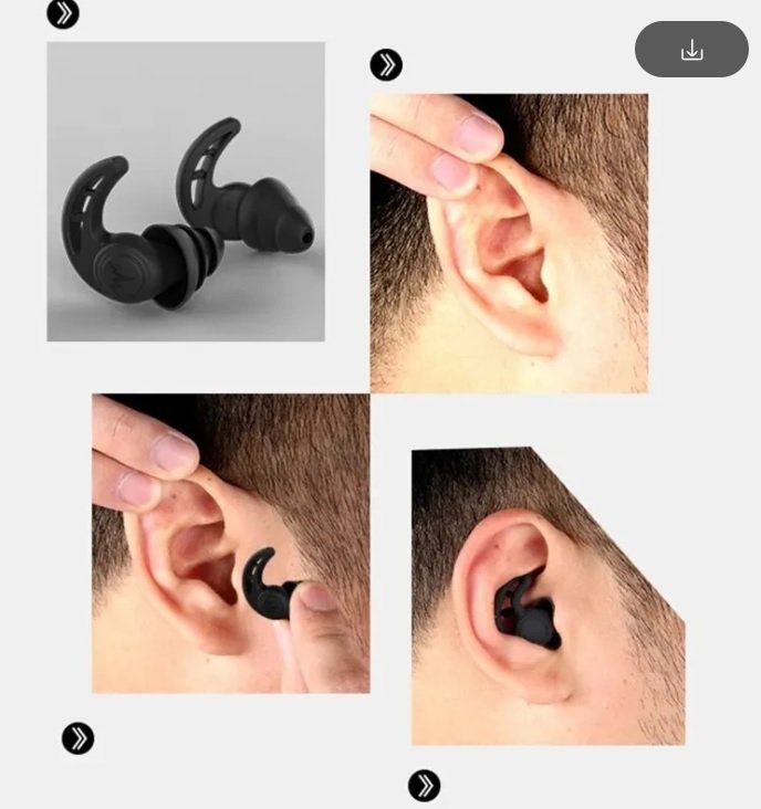 New Anti-Noise Sleep Silicone Earplugs Sound Noise Reduction Earplugs Snoring Silent Sleeping