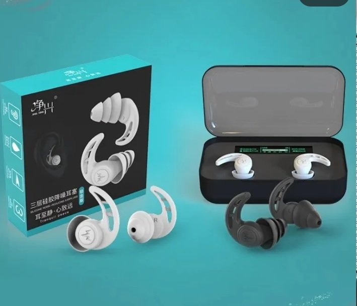New Anti-Noise Sleep Silicone Earplugs Sound Noise Reduction Earplugs Snoring Silent Sleeping