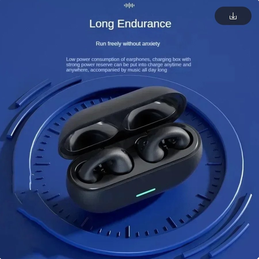New T75 TWS Dual Clip Style Wireless Bluetooth Earphones Headphones Powerbank Display Long Talk