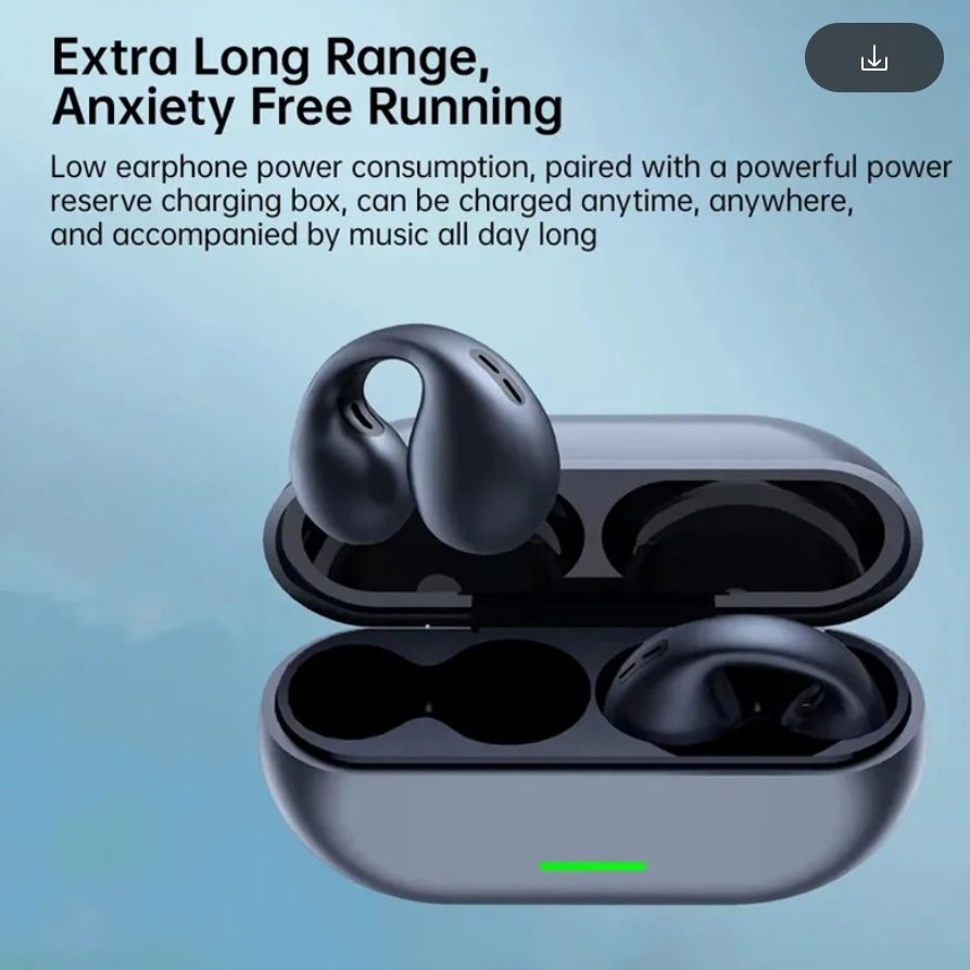 New T75 TWS Dual Clip Style Wireless Bluetooth Earphones Headphones Powerbank Display Long Talk