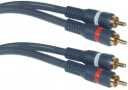 New Dual RCA 2 RCA 3.5mm to 2RCA Premium Audio cable