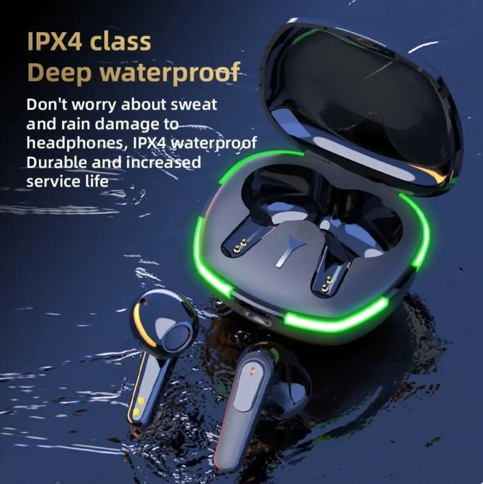 New Pro60 TWS Bluetooth Headset with Mic Earbuds Noise Cancelling Stereo Bluetooth Earphones