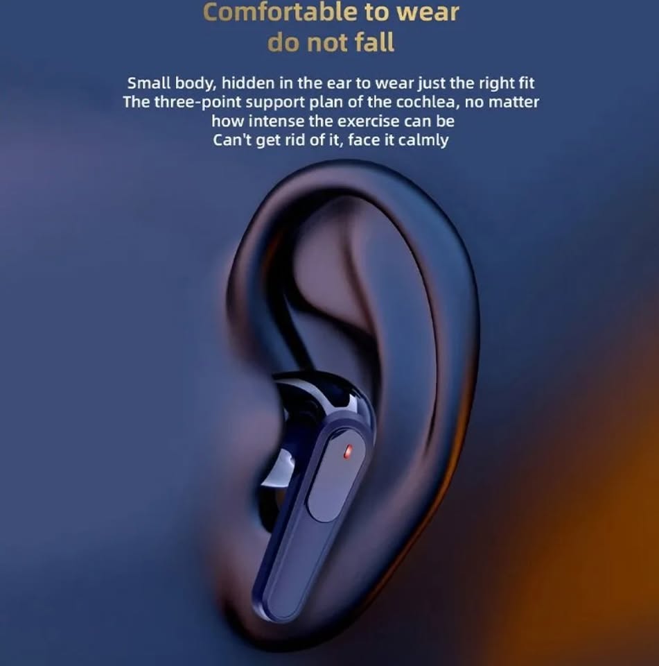 New Pro60 TWS Bluetooth Headset with Mic Earbuds Noise Cancelling Stereo Bluetooth Earphones