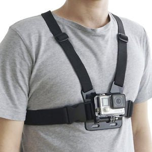 New Dual Belt Chest Mount For Sports Camera Gopro