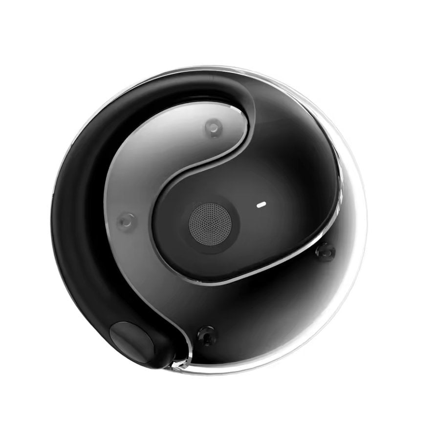New Styish Bluetooth 5.3 Long Talk (24h+) Bone Conduction Spherical Shape 3 Colors to Choose