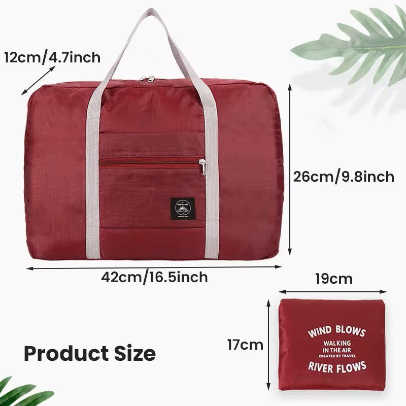 New Foldable Travel Duffel Bag for Airlines Carry on Bag  Overnight Hospital Bag Gym Duffel