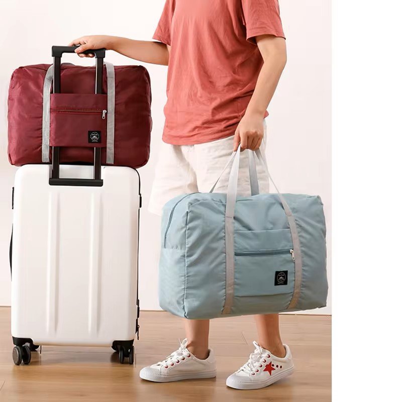 New Foldable Travel Duffel Bag for Airlines Carry on Bag  Overnight Hospital Bag Gym Duffel