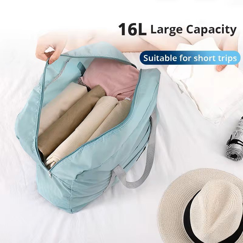 New Foldable Travel Duffel Bag for Airlines Carry on Bag  Overnight Hospital Bag Gym Duffel