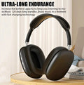 New P9 Bluetooth 5.1 Over Ear Headphone Wireless Headset With Mic Long Talk Standby Noise Cancel