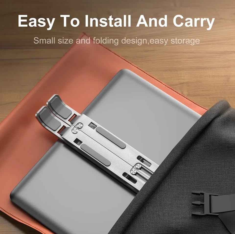 New Portable Sturdy Laptop Desktop Table Stand Aluminum