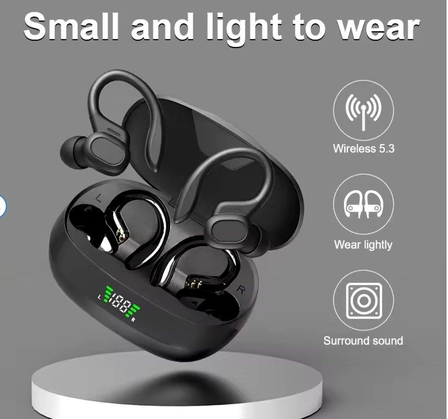 SP16 Bluetooth 5.3 OWS Headphones in box