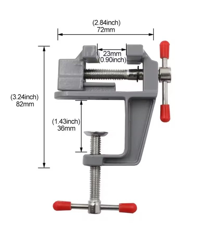 Mini Bench Vise Clamp Tool – 3.5