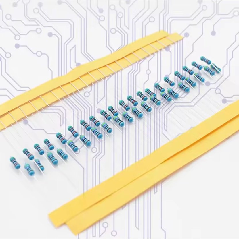 New 600pcs 1/4W Metal Film Resistor Assorted Kit – 30 Values, 20pcs Each In Durable Storage Box