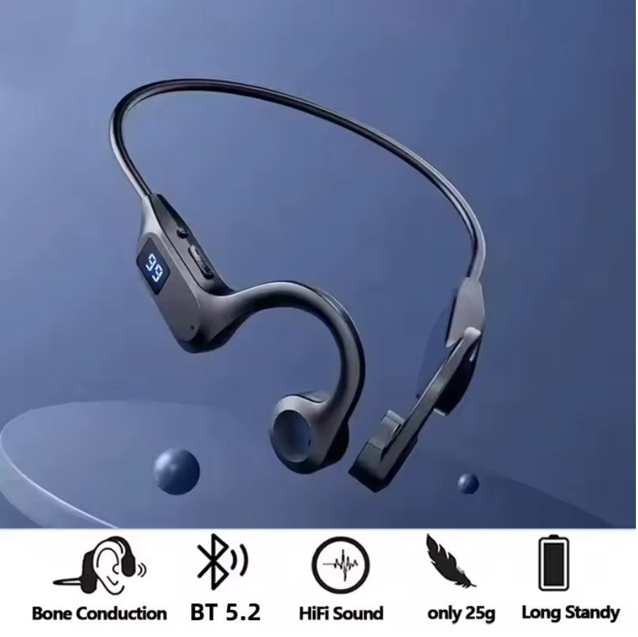 New X7 Bone Conduction Wireless Earphones – Sport, Stay Free! 🎧 Premium Sound