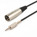 New Professional XLR Male to 3.5mm Stereo Male cable 3.5mm Extension cable and more