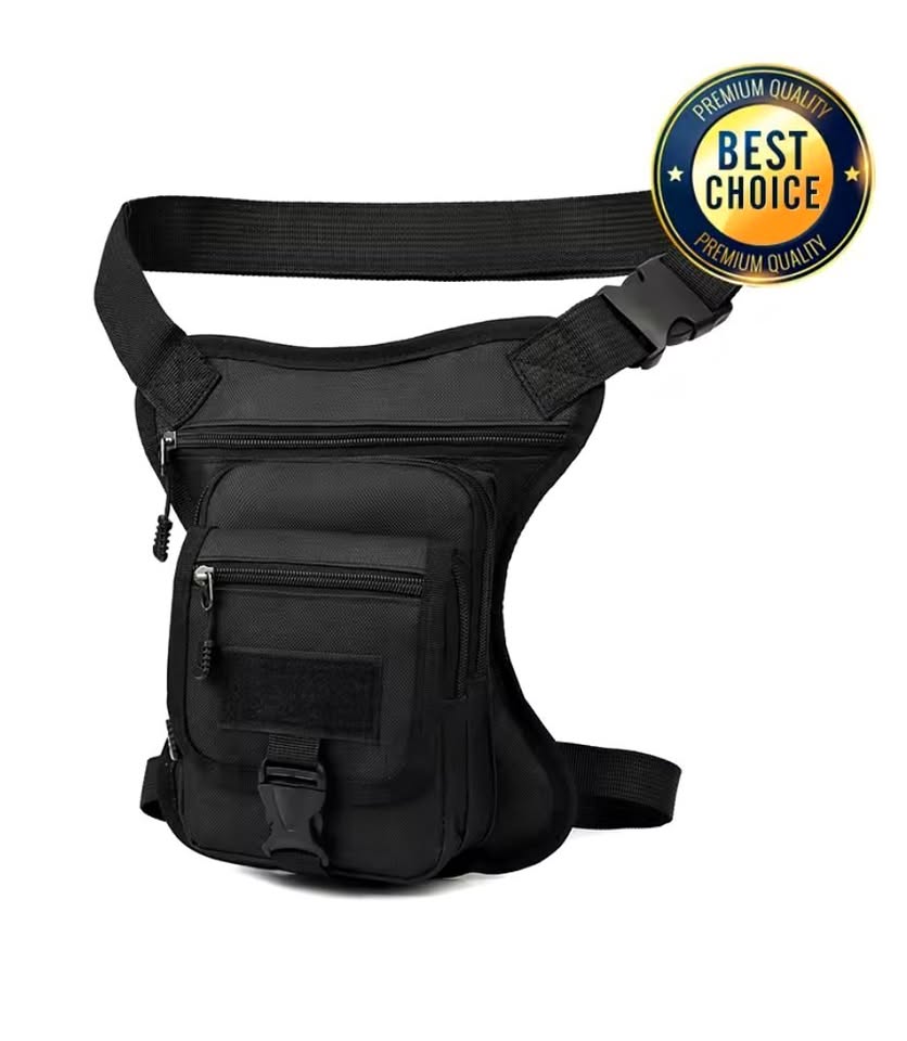 👜🔥 NEW! Heavy-Duty Multi-Use Tactical Bag - 3-Way Carry Drop Leg Chest Crossbody Waist Pack