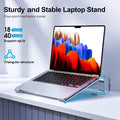 AirFlow Pro Heavy Duty Aluminum Laptop Riser Stand – (up to 17.3