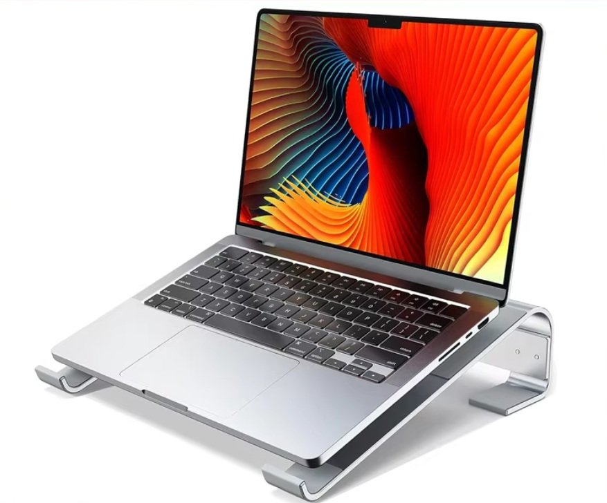 AirFlow Pro Heavy Duty Aluminum Laptop Riser Stand – (up to 17.3