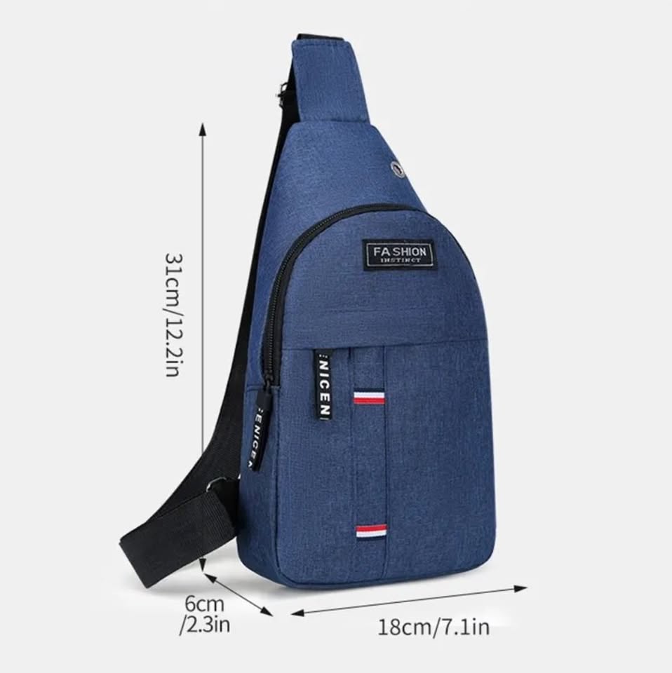 New Styish One Shoulder Crossbody Chest Bag