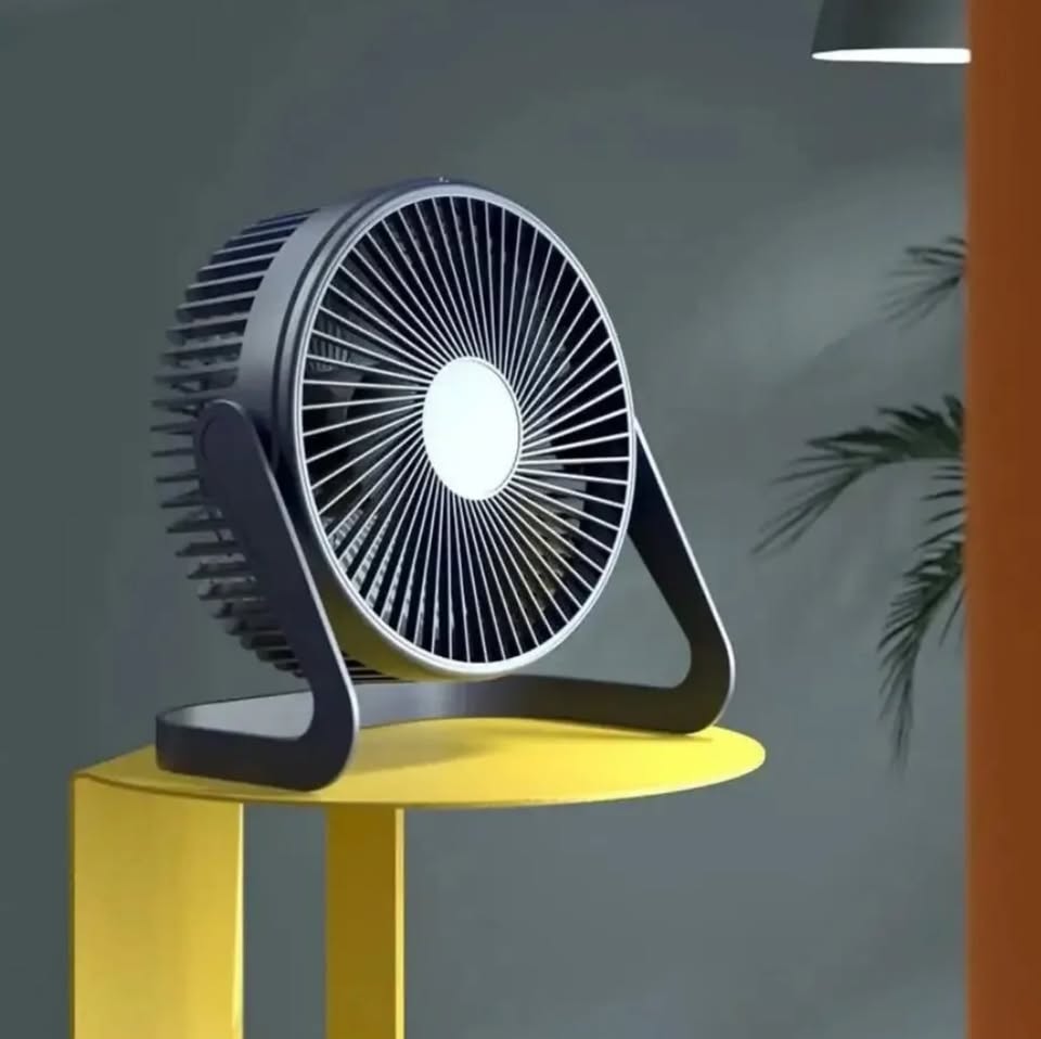 New Adjustable Desktop USB Fan Air Cooler Rotation Angle Portable Fan USB Household Floor Table Fan