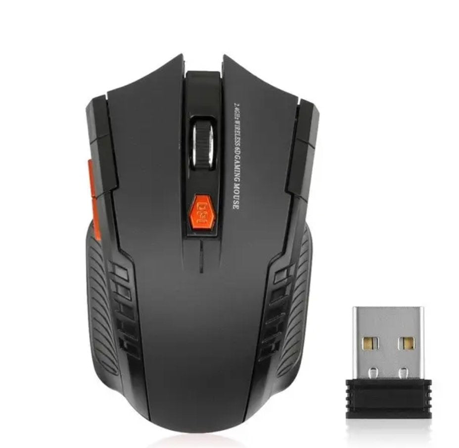 Gaming Wireless Mouse 2.4 GHz Wireless Optical Mouse Portable Adjustable DPI