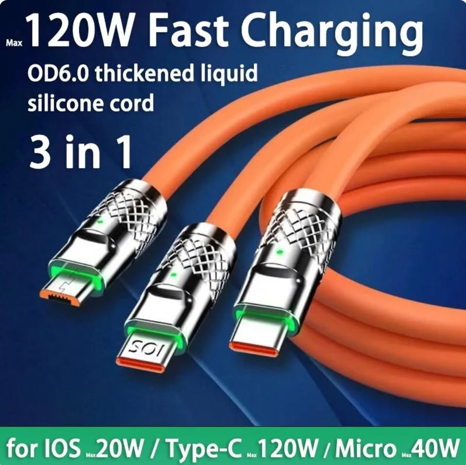 New USB Fast Charging Type C cable AC adapter
