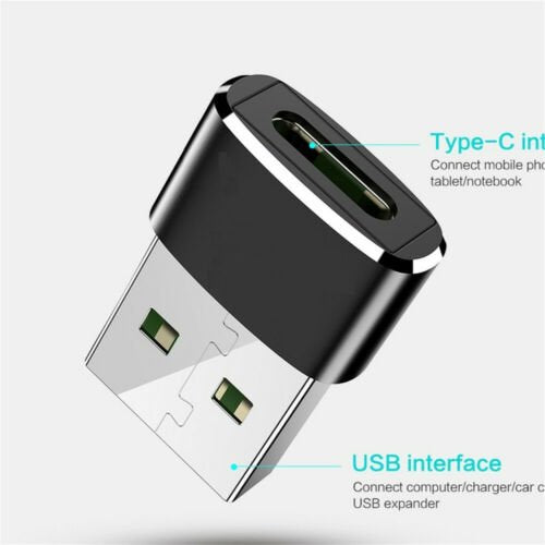USB Type C Female to USB Type A Male Adapter and more
