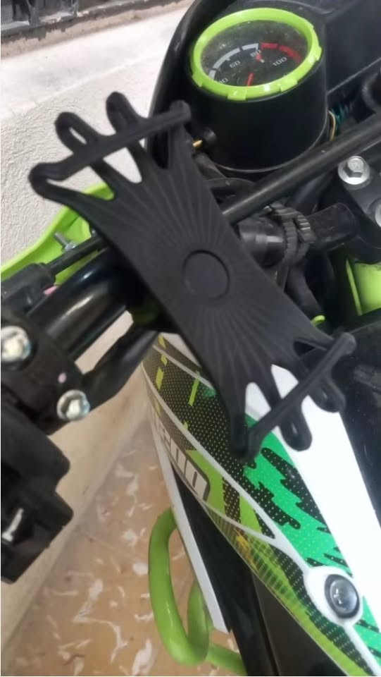 New 360° Rotatable Hitch-Mount Phone Holder Universal Bike Motorcycle Cell Stand (4.0-6.5 Inches)