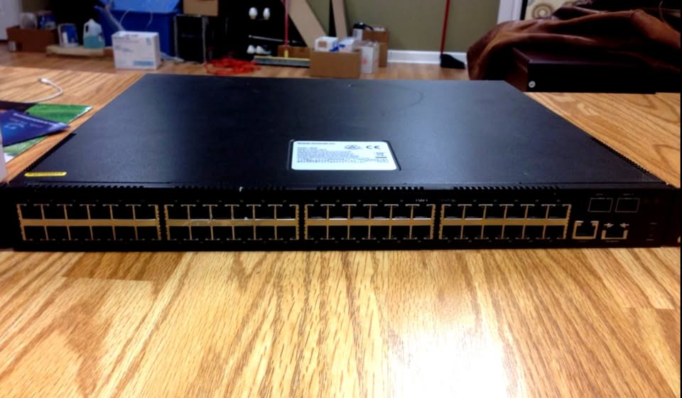 Quanta LB4M 48 port gigabit Managed Switched with 2 sfp ports