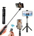 New Handheld 360 Camera Selfie Tripod Monopod Stand Phone Mini Selfie Stick With Wireless Remote