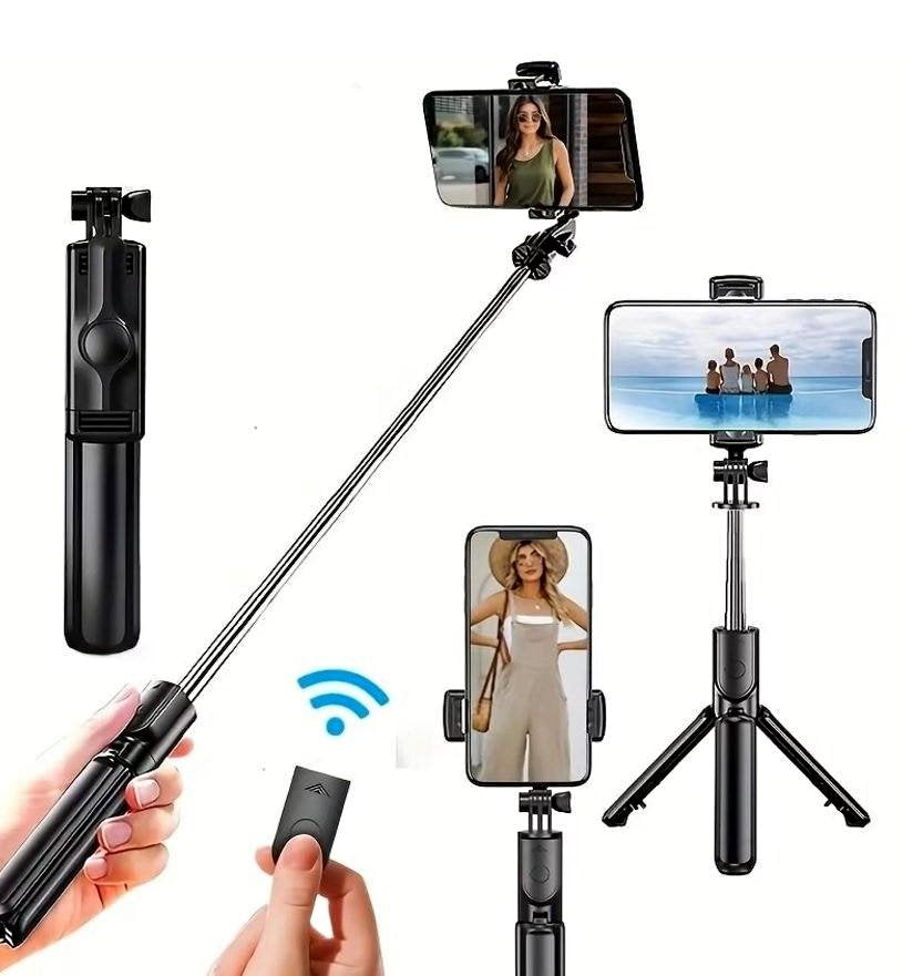 New Handheld 360 Camera Selfie Tripod Monopod Stand Phone Mini Selfie Stick With Wireless Remote