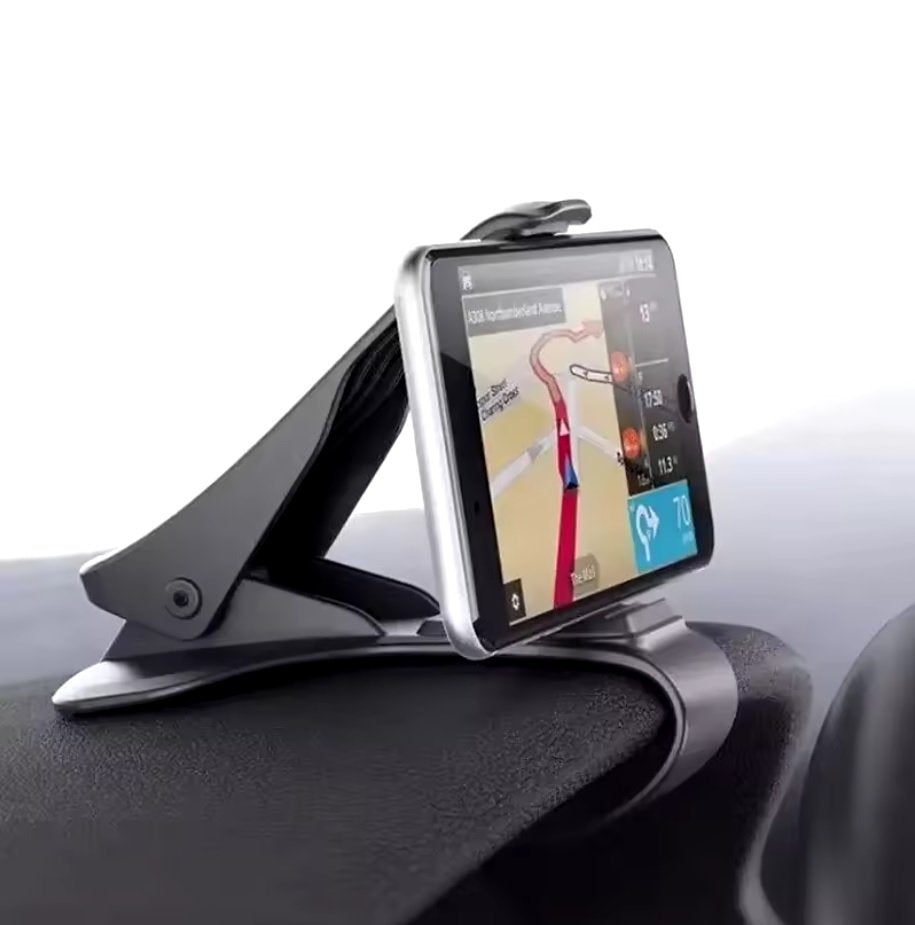 New Universal Car Dashboard Clip Style Phone Holder - Easy Clip Mount for 4-6.5