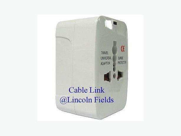 Universal EU US UK AU Travel AC Power Adaptor Plug